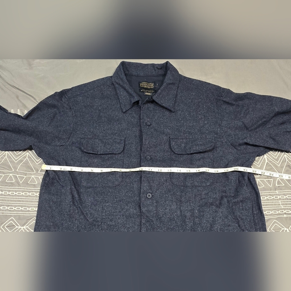 Pendleton 100% Virgin Wool The Original Board Shi… - image 4